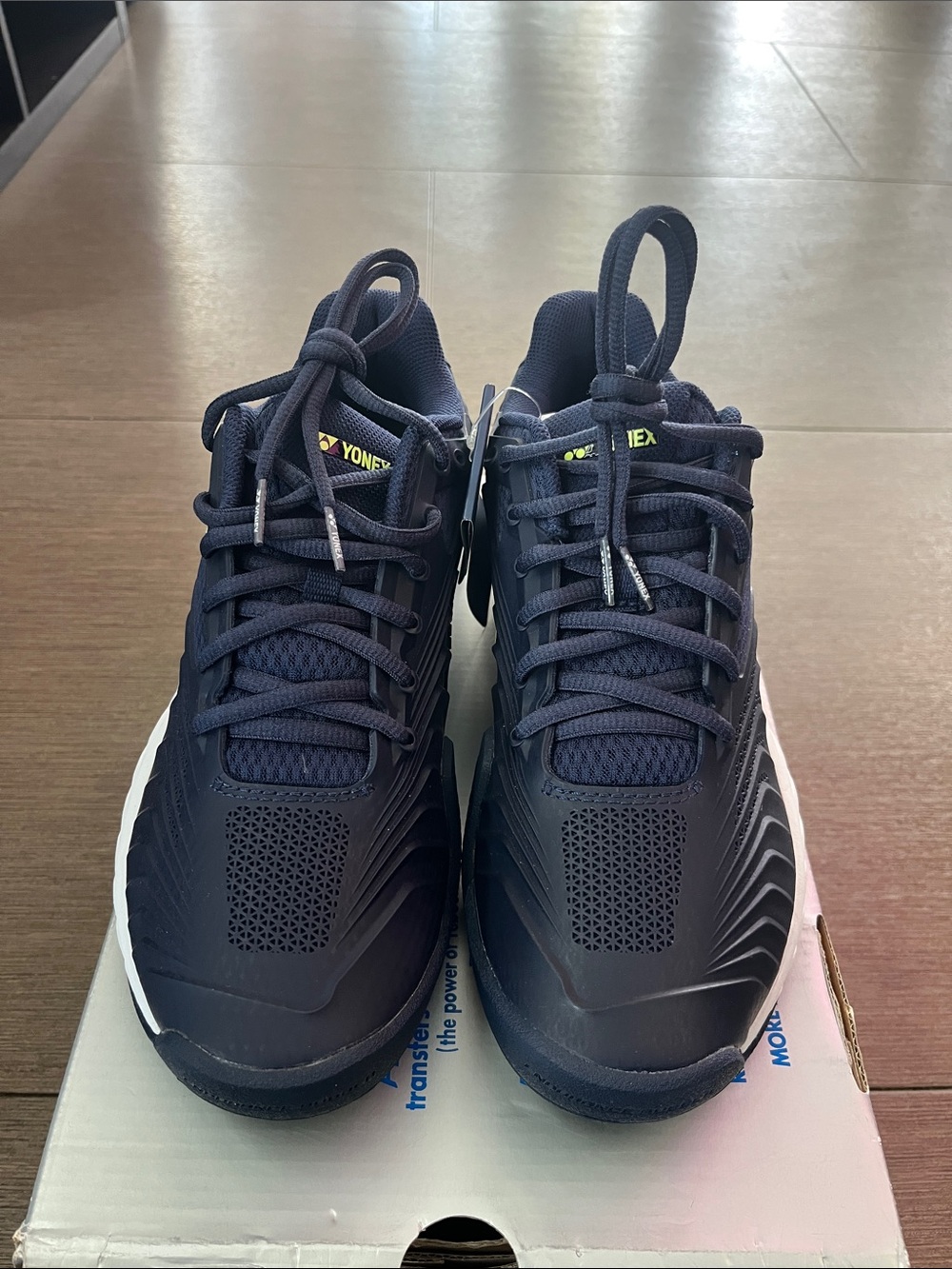 Yonex Men’s Eclipsion 4 Navy Athletic Tennis Court Shoes